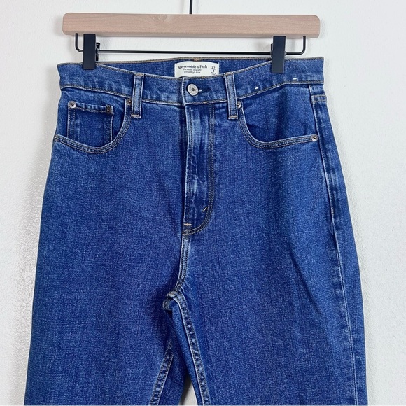 NWT Abrecrombie & Fitch The Ankle Straight Ultra High Rise - Picture 4 of 7